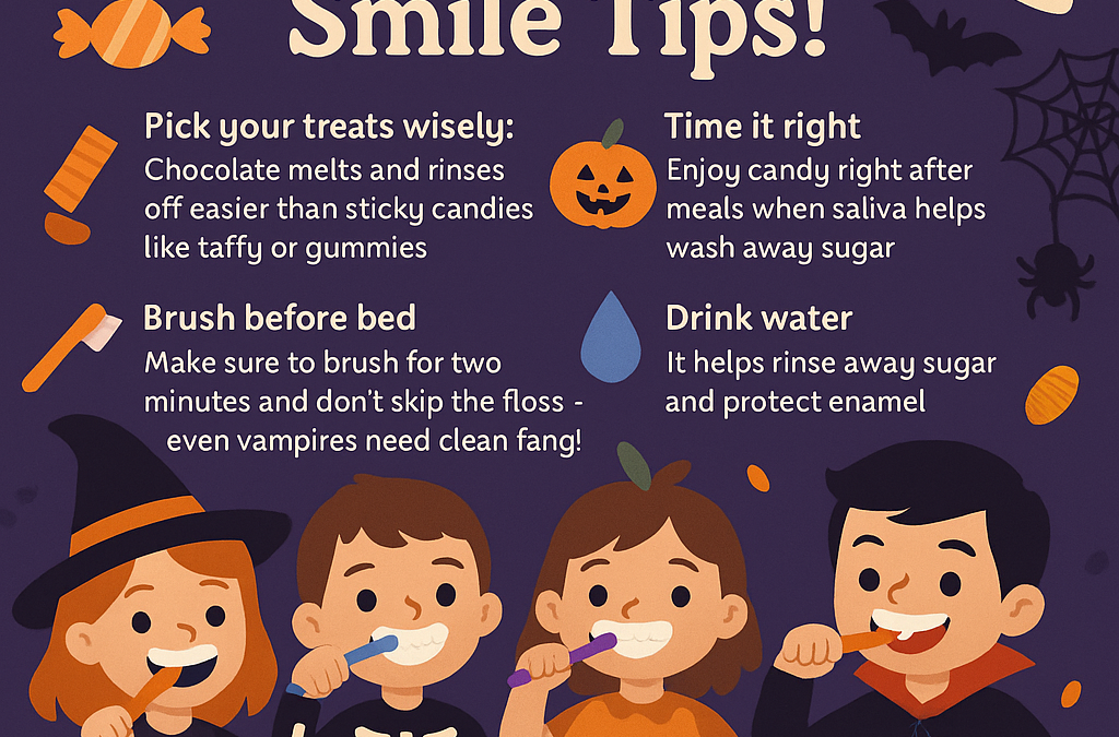 🎃 Spooky Season Smile Tips for Kids 👻