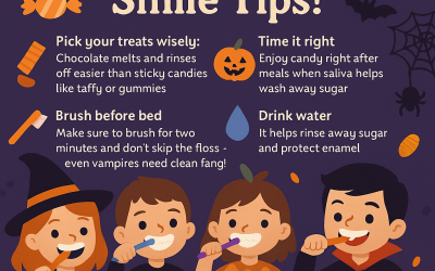🎃 Spooky Season Smile Tips for Kids 👻